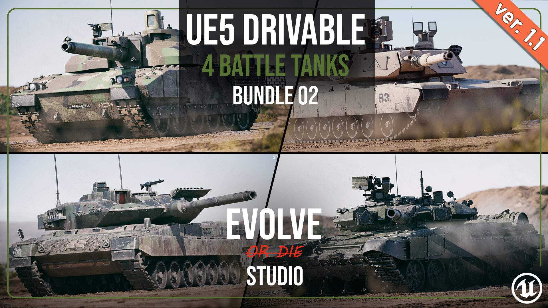 Tank Drivable Bundle 02