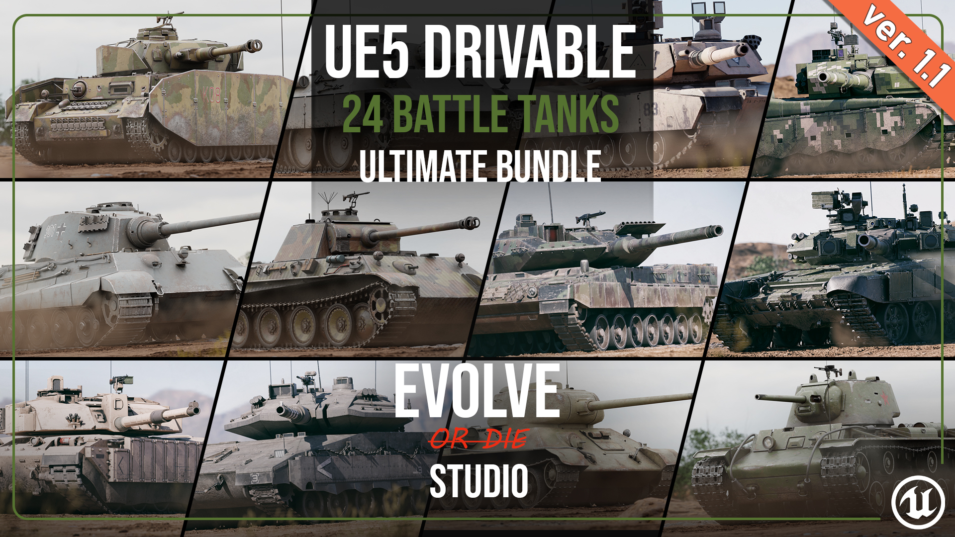 Tank Drivable Ultimate MegaBundle